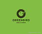 绿鸟Logo设计