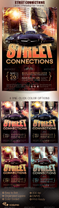 Street Connections Flyer Template - Sports Events