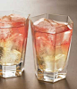 Sunrise:  1 1/2 oz Pear Vodka  3 oz Pineapple Juice  1 oz Cranberry Juice