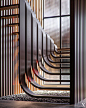 This Minimalistic Staircase Resembles A Strand Of DNA Inside Of A Two-Story Home : Iranian architect Eisa Ghasemian has recently proved that a staircase can be one of the core design pieces in a home that is functional, insanely aesthetically pleasing, an