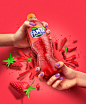 Fanta Re-Brand : Refreshing Fanta's imagery alongside their new logo, bottle design, and fun, energetic visual identity.