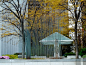 Delicate public sculpture installation by Harry Bertoia in Chicago, IL.  Photo by Mark Susina.