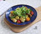 番茄土豆烤蘑菇-小白素食记录(下厨房)