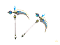 【新提醒】镰刀3D游戏武器模型下载 - 古代兵器 - CG模型王-www.cgmxw.com