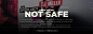 COMEDY CENTRAL: NOT SAFE W/ NIKKI GLASER : Commisioned by TROIKA for the for the new Comedy Central show “NOT SAFE w/ NIKKI GLASER”. Together we created a clean and glitched out / slightly obscure package to go along with the shows taboo content.Along wit