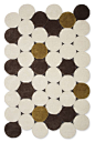 Gandia Blasco - Circulos Wool Rug: