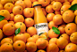 橙汁美食饮料酒水合成海报创意设计-大背景图素材-水果橙子素材背景