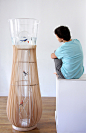 'Duplex' Bird Cage/Aquarium by Constance Guisset » Yanko Design