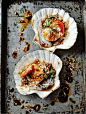 Lighty steamed steamed scallops with garlic and vermicelli served in the shells as a stunning starter for a Chinese feast. Read more