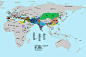 公元前1800年—公元100年世界历史地图