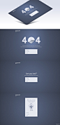 404界面设计 - 图翼网(TUYIYI.COM) - 优秀APP设计师联盟