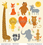 Vector illustration of animal-动物/野生生物,符号/标志-海洛创意（HelloRF） - 站酷旗下品牌 - Shutterstock中国独家合作伙伴
