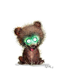 speed-halloween-bear-painting :D