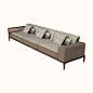 Sofa Sellier 3-seater - front