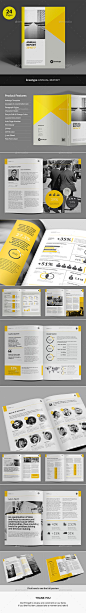 Kreatype Annual Report Template  InDesign INDD. Download here: http://graphicriver.net/item/kreatype-annual-report/16511713?ref=ksioks: 