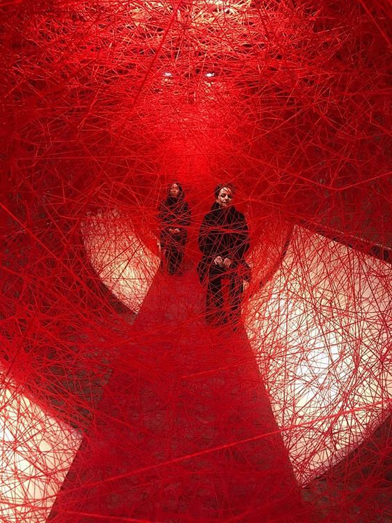 chiharu shiota weave...