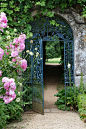 【庭院元素】花园入口大门款式参考150例--铁艺篇