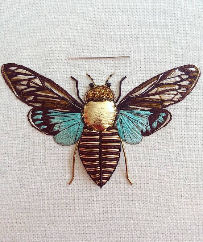 Cicada (n.) derived ...
