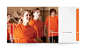 橙色箭头-C&#;39motion跳舞游戏品牌设计 平面设计 #采集大赛#