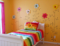 黄色靓丽儿童卧室装修图片