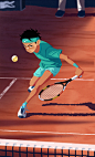 Play Tennis, Bup Koo : Play Tennis by Bup Koo on ArtStation.