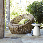 Corded Weave Outdoor 2-Piece Chaise Sectional