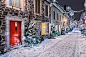 Rue du Petit Champlain-Noël 2014 by Clermont Poliquin on 500px #素材#