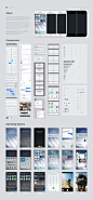 Facebook iOS 10 UI kit套装下载[PSD+Sketch] #UI# #iOS# #APP#