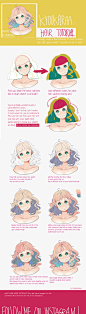 HAIR Tutorial by KyouKaraa