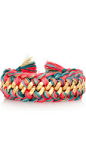 Aurélie Bidermann Do Brasil gold-plated woven bracelet