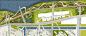 城市滨水开放空间-滨江绿地景观规划平面图