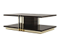 Eucalyptus coffee table D'ARC by Laskasas