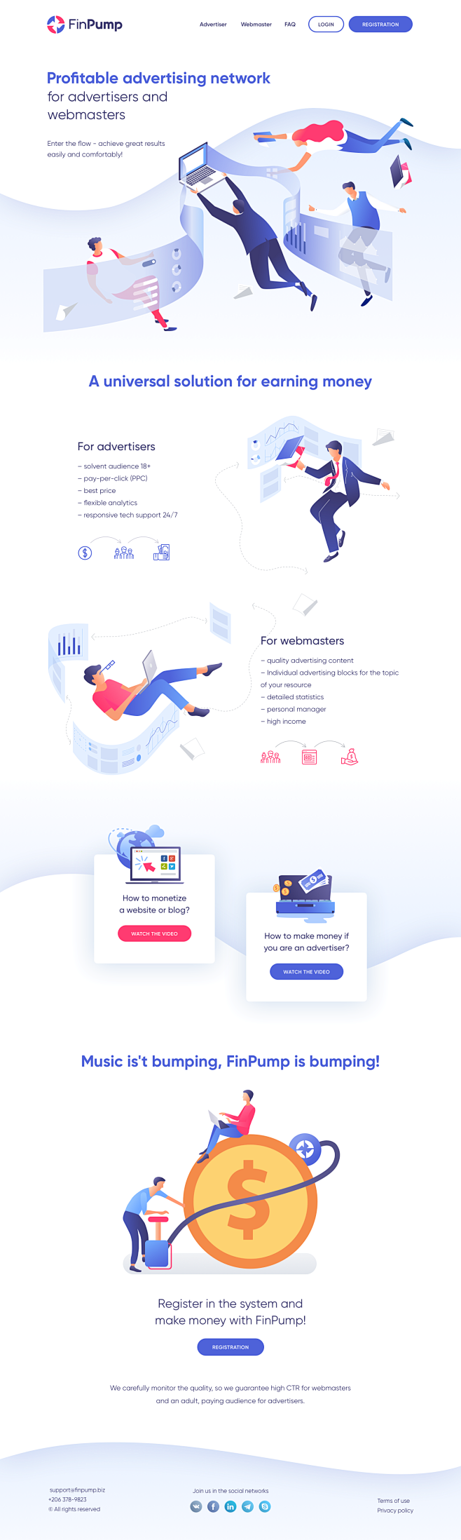 PinPump - Web Design...