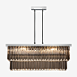 Rectangular Two Tier Chandelier | Ceiling Lights | Bella Figura | The World's Most Beautiful Lighting