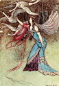 Dinah Maria Mulock Craik, The fairy book : the best popular fairy stories (1913) Illustrations by Warwick Goble
