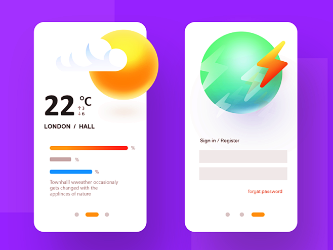 Weather App Illustra...