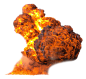 火热 火焰 PNG 素材 抠图 平面设计 免抠图 设计 橘色 橘黄色 火苗 燃烧 颜色 上火 爆炸 火爆