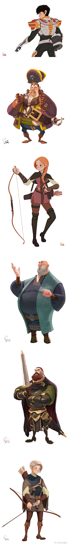 RobinLALALA采集到Character Design