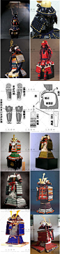 日本甲胄 详解 非高清 一千五百张 漫画插画绘画设计参考素材-淘宝网