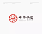 学LOGO-峰岺仙峦-旅游景区行业品牌logo-汉字构成-左右排列-传统logo