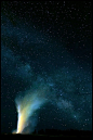 Yellowstone, Old Faithful, and the Milky Way | A beautiful spectacle #摄影师# #美景#