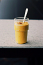 Lemongrass, Coconut + Mango Lassi