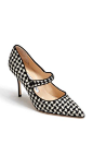 Houndstooth pumps.adore