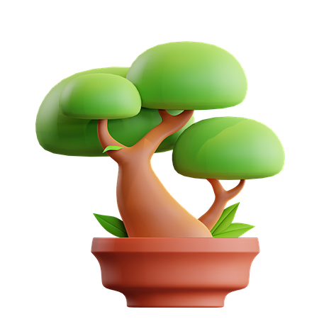 Bonsai 3D Illustrati...