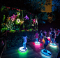 Rainforest Lumina, a multimedia night walk on the wild side | Moment Factory : Set in the Singapore Zoo, and inspired by its mission to bring people closer to nature,  Rainforest Lumina immerses visitors in a luminous living environment. Learn more about 