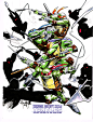 IDW TMNT Limited color sketch 04 by BenBates on deviantART