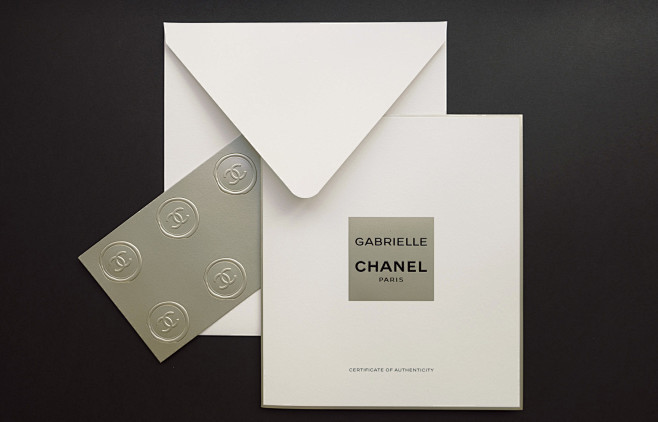 Certificat CHANEL Ga...