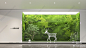 现代绿植墙橱窗景观SU模型下载【ID:1135105755】