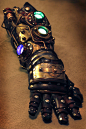 Custom made Steampunk Robot Arm gauntlet.