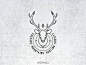 鹿logo设计+#logo设计定制# ​​​​
